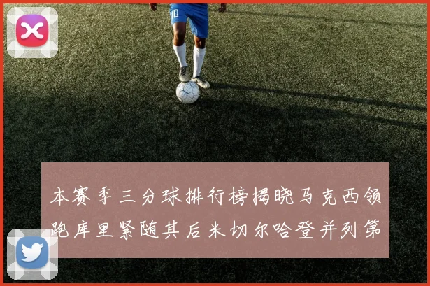 本赛季三分球排行榜揭晓马克西领跑库里紧随其后米切尔哈登并列第四